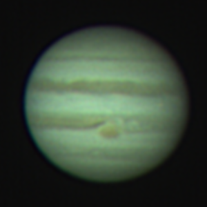 Jupiter am 20.04.2015 von Jens Rothermel, Starkenburg-Sternwarte e.V. Heppenheim